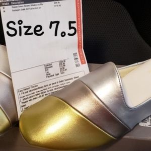 Women's Metallic Bedroom Shoes